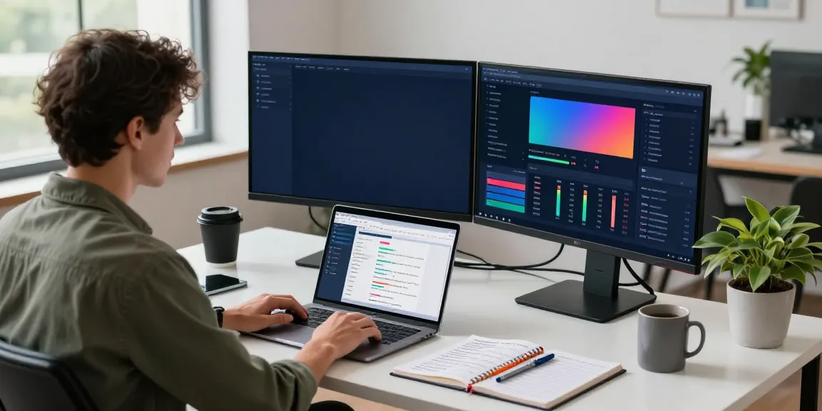SEO specialist optimizing website for instant indexing in a modern digital marketing workspace.