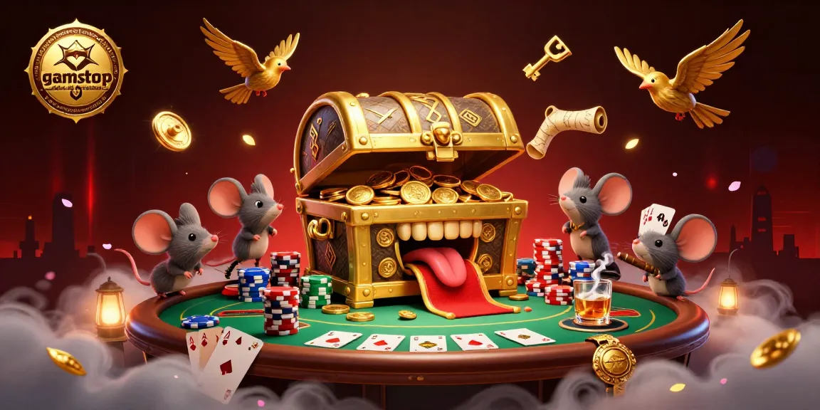 Engaging illustration showing an overview of how to get around gamstop, banking options and responsible play in a casino environment